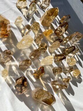 Citrine Mini Towers AAA Grade (Origin: Brazil)